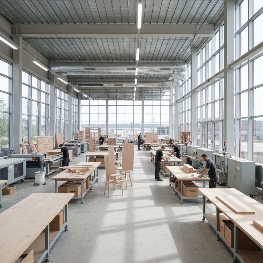 Modern Mobilya Üretim Atölyesi